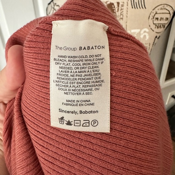 Babaton Terracotta Pencil Skirt - Picture 3 of 9